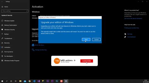 Update Windows Home Single Language To Windows Pro Change Product