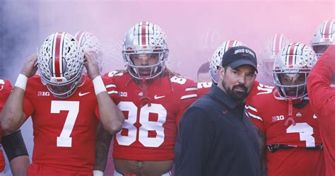 Ohio State Hc Ryan Day Campaigns For Cfp Playoff Berth Despite Loss To Michigan News Scores