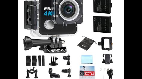 Wimius L Action Cam Cam Ra Etanche Sport K Fpv Wifi Mp Full Hd