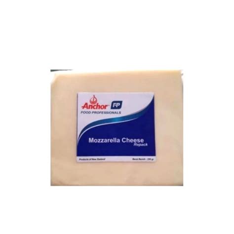 Jual Anchor Cheese Mozarella 250gr Keju Mozarella 250 Gram Shopee