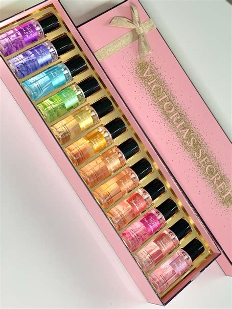 Victorias Secret The Ultimate Mist Exploration Set Luxury Case 12pc Pink Divine Store