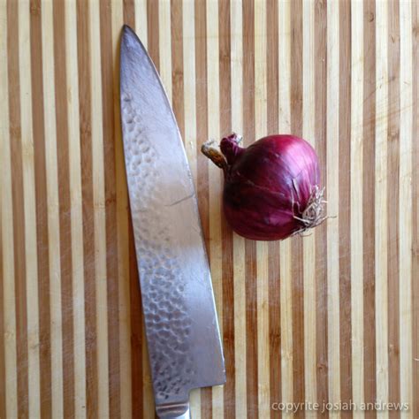The Alternative Food Talk How To Julienne Red Onion