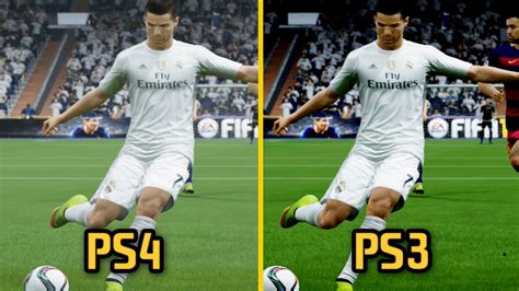 FIFA 16 PS3 Vs PS4 Graphics And Gameplay Comparison YouTube