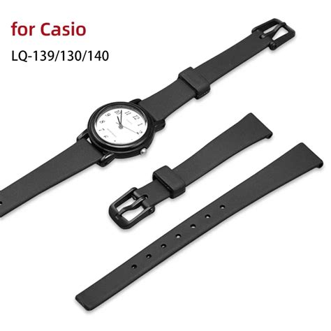 Correa De Goma Para Reloj Casio Lq Lq Repuesto De Pulsera