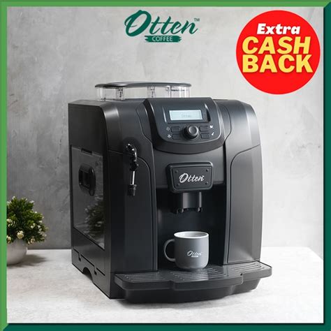 Promo Otten Fully Automatic Coffee Machine 715 Black Mesin Kopi Espresso Otomatis Cicil 0