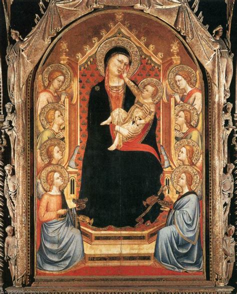 Riproduzioni Di Quadri Orsanmichele Madonna Con Bambino E Angeli