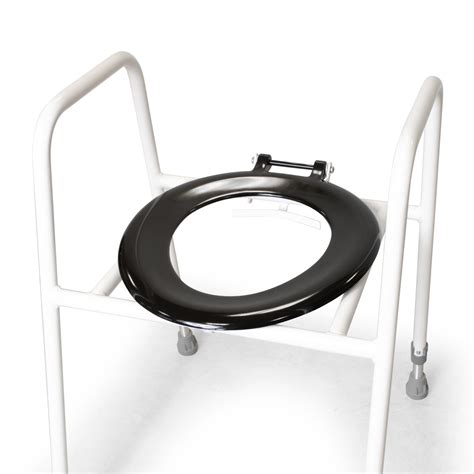 4306P : Economy Height Adjustable Toilet Seat and Frame without Lid
