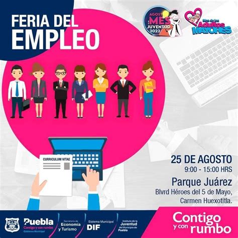 Alista Tu CV Hay Feria Del Empleo En Puebla E Consulta