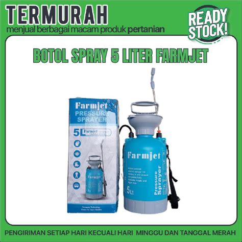 Jual POMPA SPRAYER 5 LITER FARMJET BIRU POMPA SPRAYER 5 LITER