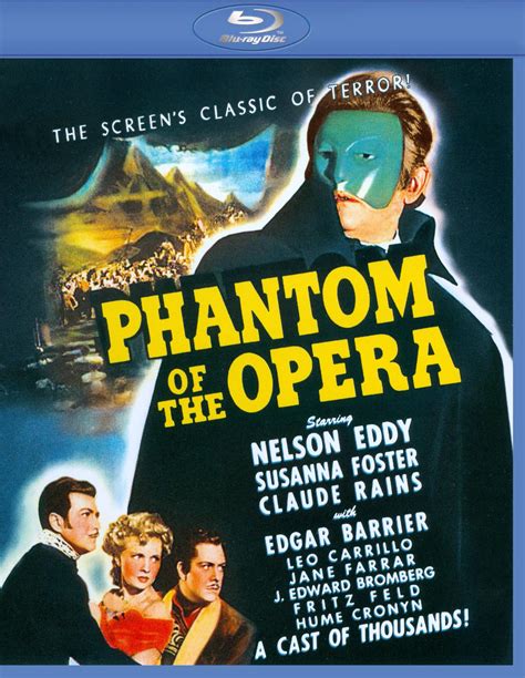 The Phantom Of The Opera Blu Ray 1943 Best Buy