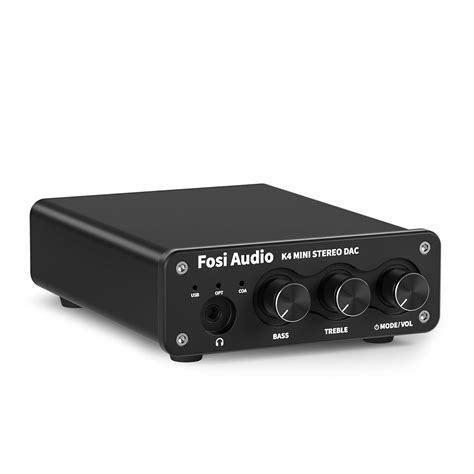 Buy Fosi Audio K Dac Headphone Amplifier Bit Khz Usb Optical