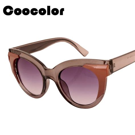 Feisedy Nueva Cat Eye Sunglasses Mujeres Diseñador De La Marca Retro