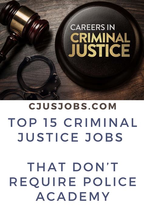 Top Criminal Justice Jobs That Dont Require Police Academy