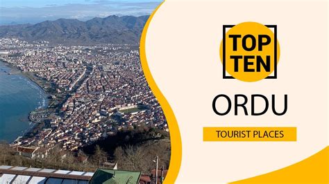 Top Best Tourist Places To Visit In Ordu Turkey English Youtube