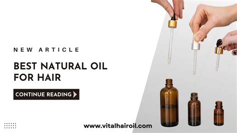 Best Natural Oil For Hair For Growth