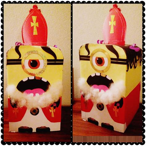 Minion Surprise Sinterklaas Knutsel Idee Sinterklaas Knutselen