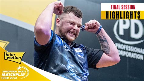 THRILLING FINALE QFs SFs Final Highlights 2023 German Darts Open