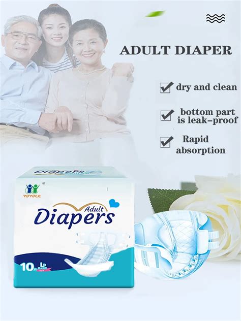 Leak Resistant Adult Diapers 6000ml Abdl Diaper Ultra Thick Abdl Diaper