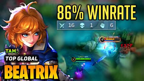 86 WR Beatrix One Hit Build Top Global Beatrix Best Build By Tam