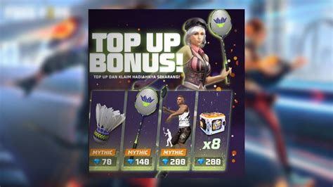 New Free Fire Top Up Event Get Exclusive Legendary Items For Minimal