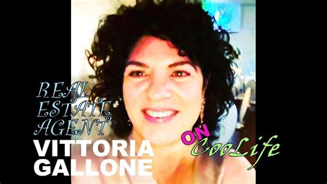 REAL ESTATE TALK WITH VITTORIA GALLONE REAL ESTSTE AGENT Part 1 Of 2