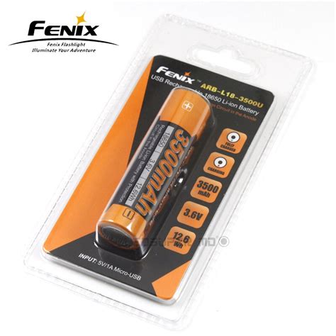 Usb Rechargeable Fenix Arb L U Li Ion Grandado