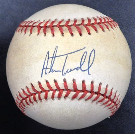 Lot Detail - Alan Trammell Autographed Baseball