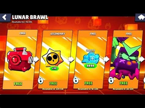 The Best Lunar Gifts Is Here Lucky Accountbrawl Stars Youtube