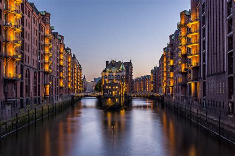 germany, Hamburg, Houses, Canal, Cities Wallpapers HD / Desktop and Mobile Backgrounds