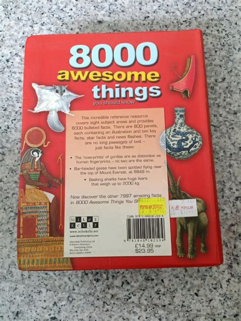 8000 Awesome Things You Should Know Hobbies And Toys Books And Magazines