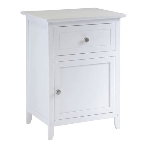 Winsome Wood Eugene White Nightstand at Lowes.com