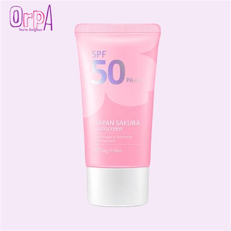 Laikou Japan Sakura Sunscreen SPF50 PA 50g Orpa