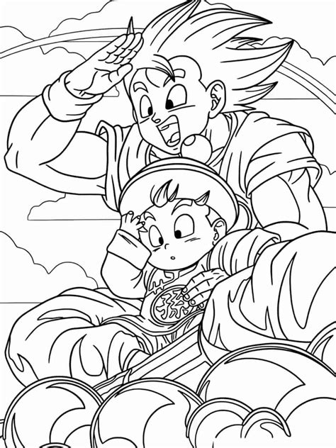 23 Pagine Da Colorare Di Goku In Pdf 🎨💥