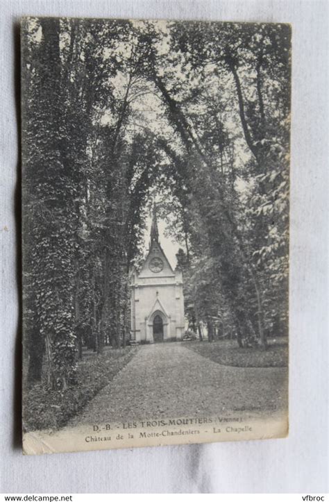 Les Trois Moutiers Cpa Les Trois Moutiers Ch Teau De La Motte