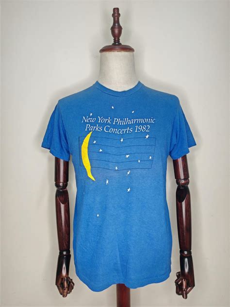 rare vintage   york philharmonic parks   shirt hanes etsy