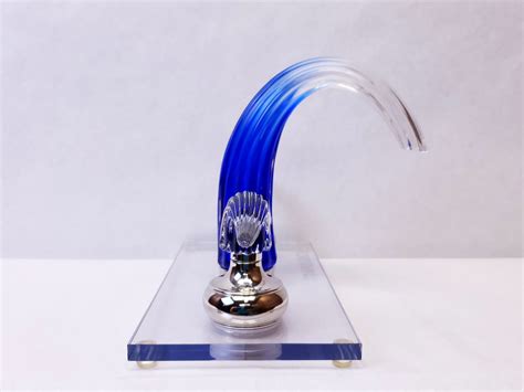 Tapologie Glass Faucet Blue Shift Fluted Bathroom Faucet Etsy