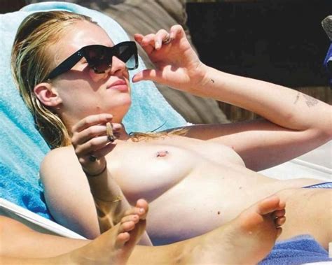 Sophie Turner Nude Topless Sunbathing Photos The Best Porn Website