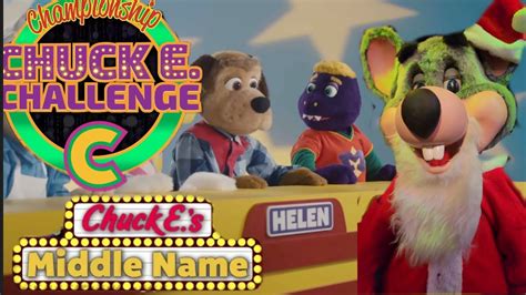 Chuck Es Middle Name Atlanta Ga Chuck E Cheese Show