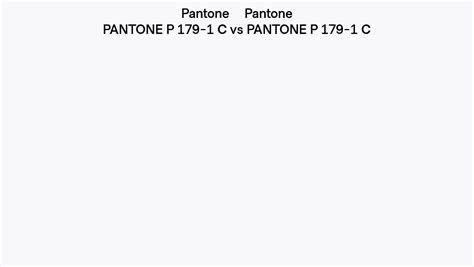 Pantone P 179 1 C Vs Pantone P 179 1 C Side By Side Comparison