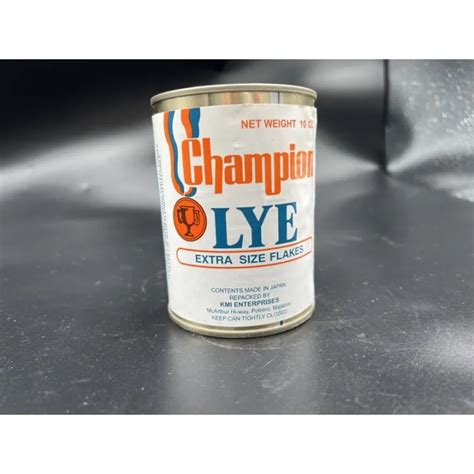 Lye Powder Flakes Pellet Metal Hydroxide Lesco Champion Sosa Liquid