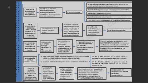 Esquema Procedimiento Sancionador Esquemas Y Mapas Conceptuales De