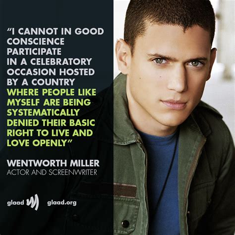 Wentworth Miller Comes Out As Gay Wentworth And Luke Photo 35436730