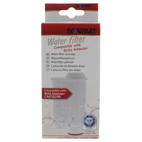 Myhomeparts Scanpart Wasserfilter Alternativ Kompatibel Mit Saeco