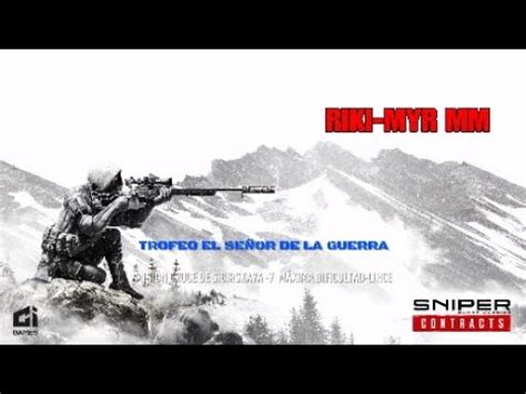 Sniper Ghost Warrior Contracts Trofeo El Se Or De La Guerra M Xima