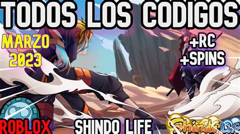 TODOS LOS NUEVOS CODIGOS DE SHINDO LIFE UPDATE 202 ACTIVOS Y