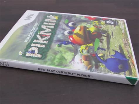 Nintendo Wii Pikmin New Play Control Video Game Pal Manual