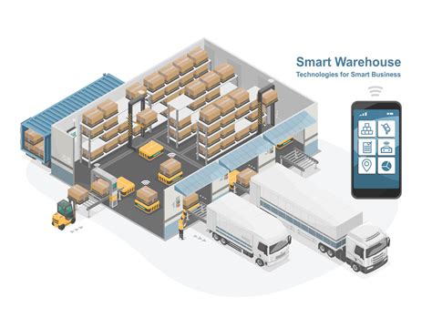 Smart Warehouse Heavy Cargo Robot Carry For Iot Shipping And Business