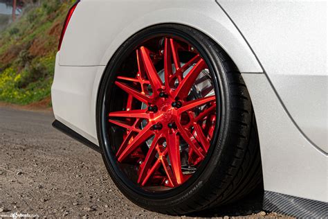 Avant Garde Wheels Cadillac Cts V Ag F438 Brushed Candy Red