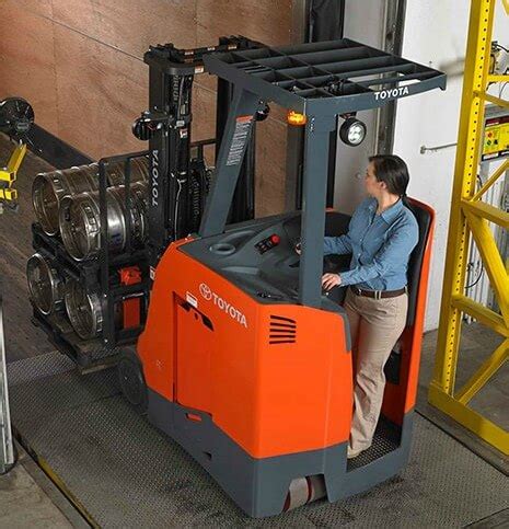 Toyota Stand Up Electric Forklift Electric Forklifts