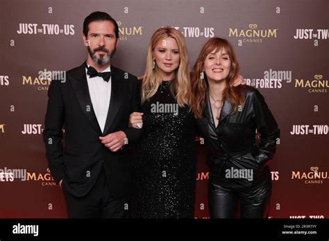 Cannes France Th May Melvil Poupaud Virginie Efira And